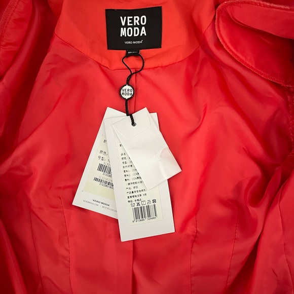 Vero fashion orange jacket size S - Picture 7 of 9